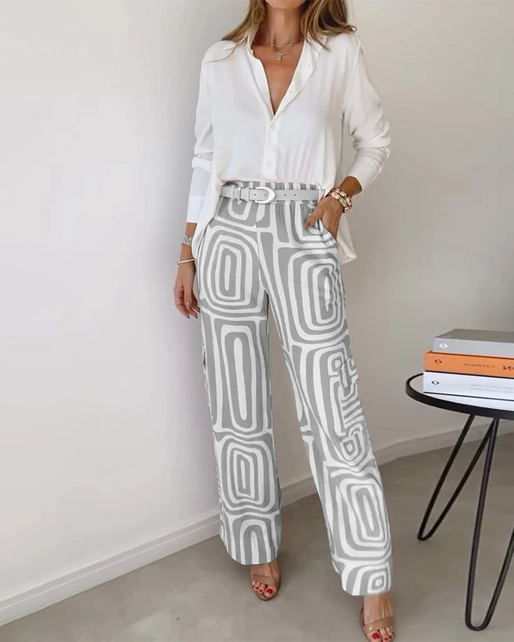 ZARA | GEMÜTLICHES, TRENDIGES LOUNGE-SET (GRATISGÜRTEL)