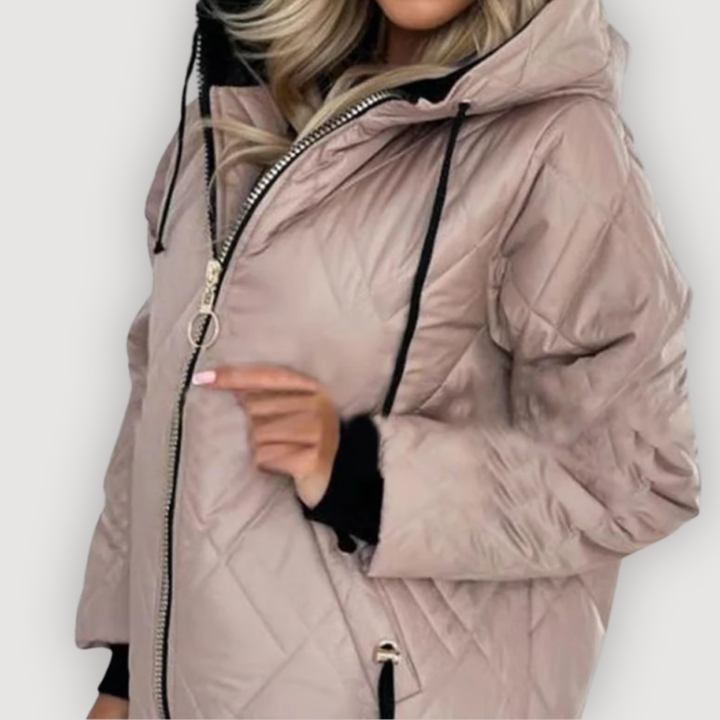 MAURA – KAPUZENJACKE MIT STEPPUNG