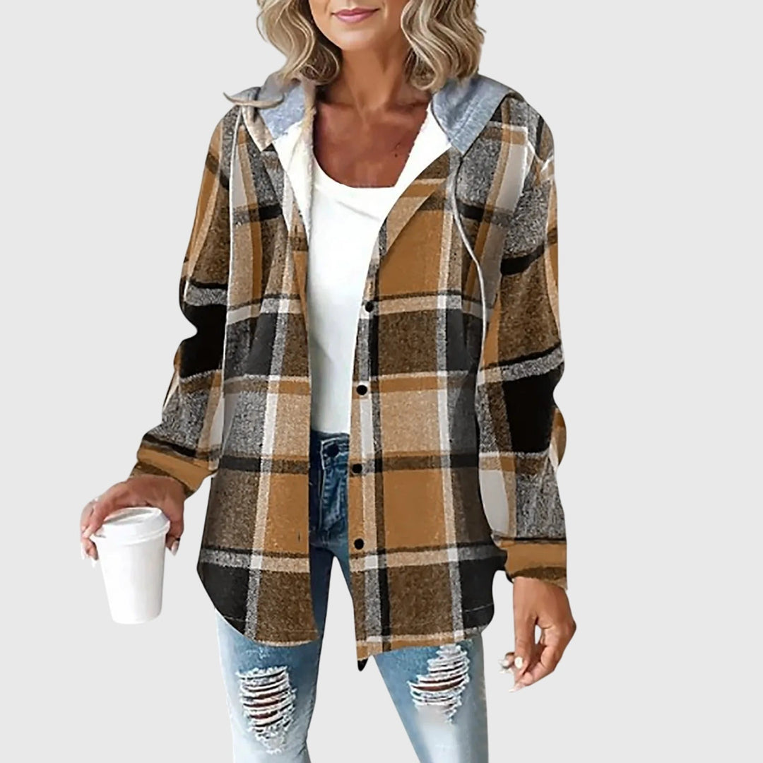 Martina™ | Damen-Mesh-Jacke mit Knöpfen