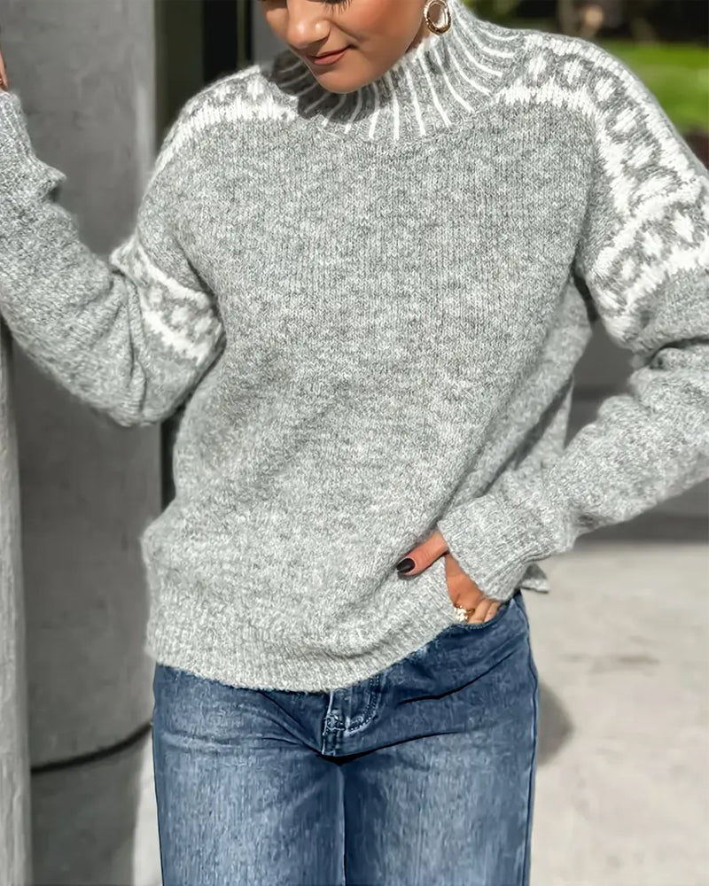 Livia – Gestrickter Pullover