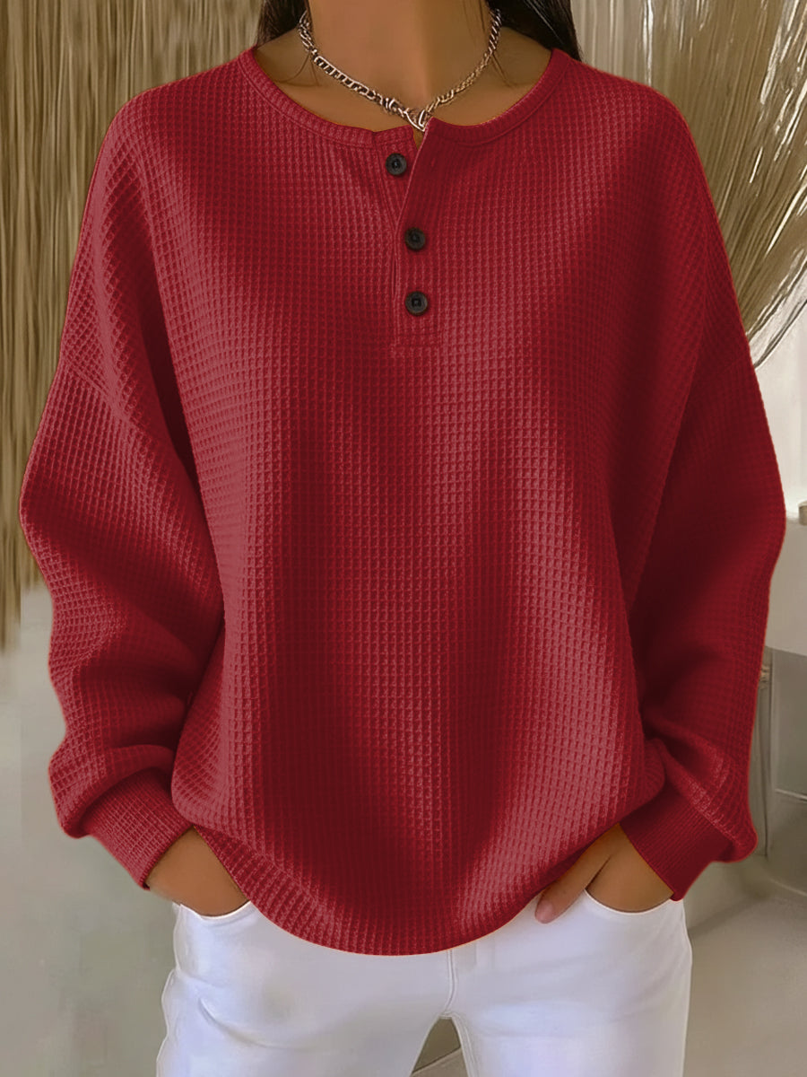 Anne | Freizeitpullover mit Kragen