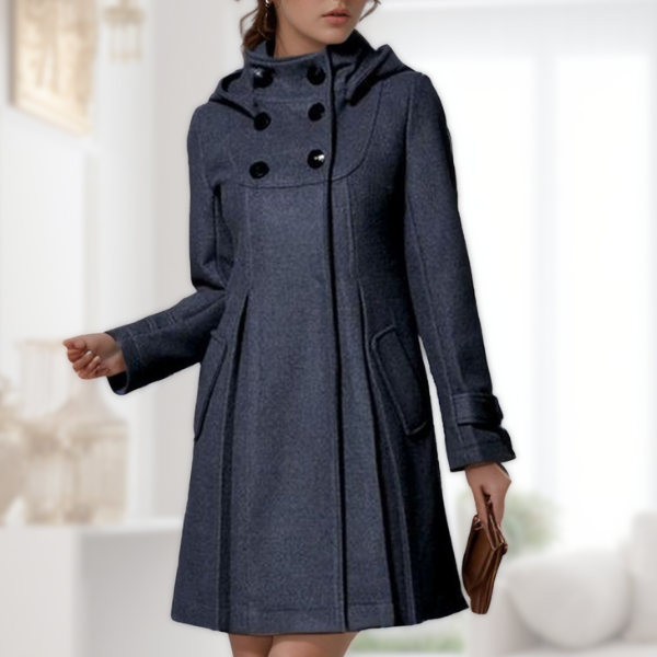 Solvara™ - Elegante Jacke mit Taschen und Kapuze