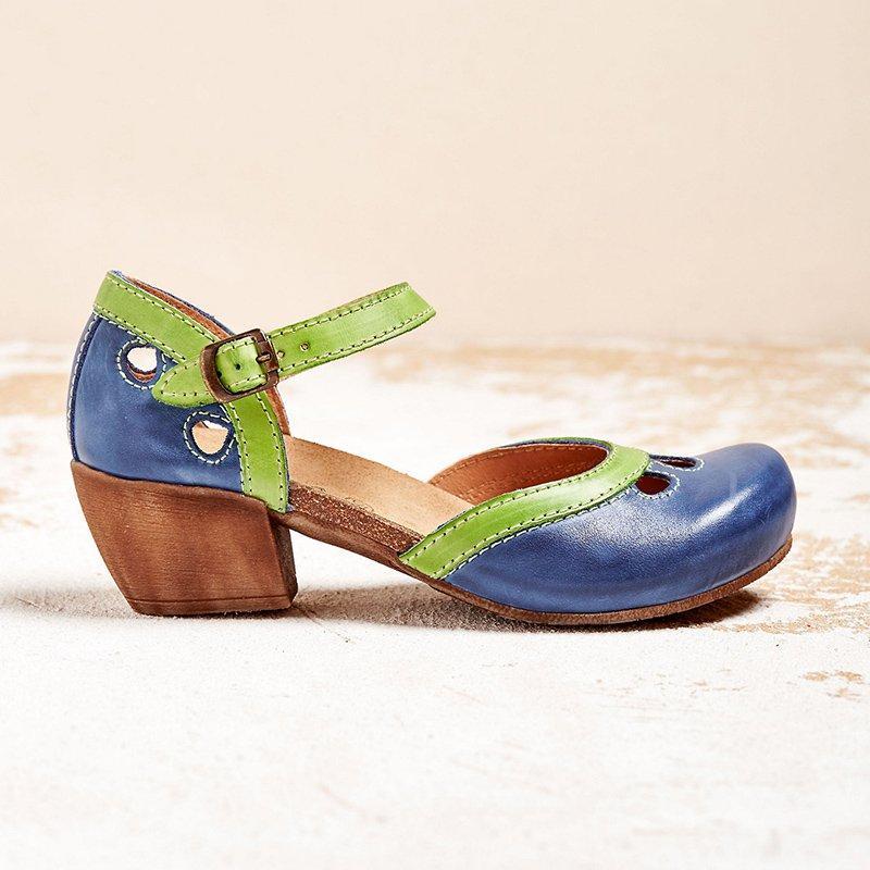 CELDA – BEQUEME SANDALEN MIT NIEDRIGEM ABSATZ