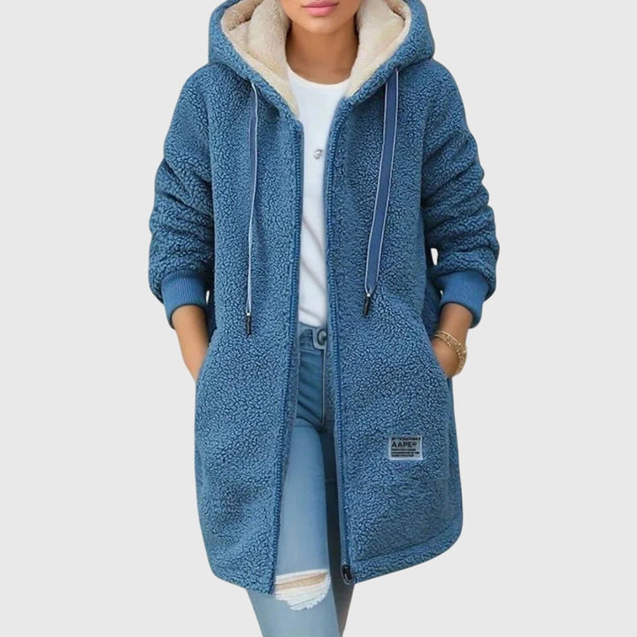 Glistra™ - Damen Teddyfleece Jacke – Bequem und Stilvoll