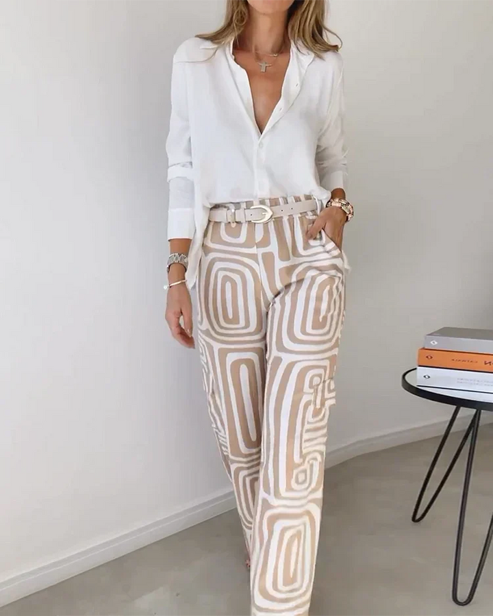 ZARA | GEMÜTLICHES, TRENDIGES LOUNGE-SET (GRATISGÜRTEL)