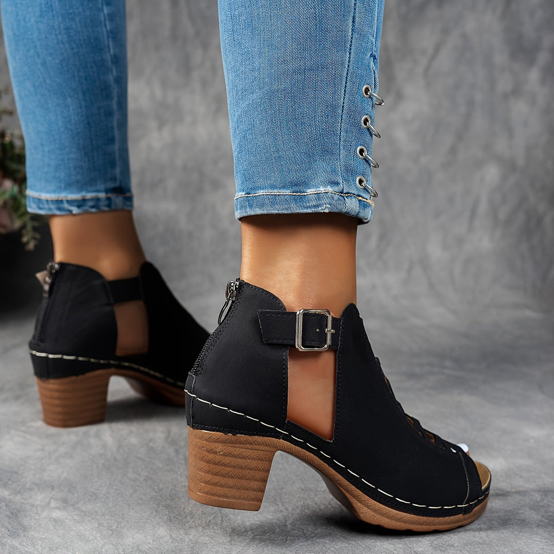 Nessa | Mesh-High-Heel-Sandalen