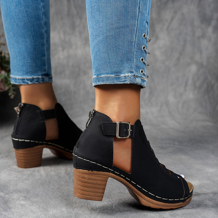 Nessa | Mesh-High-Heel-Sandalen