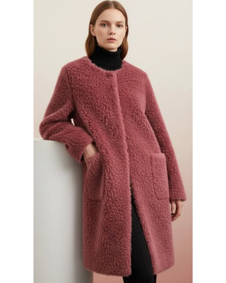 Madison™ | Plüschiger Teddy-Wintermantel