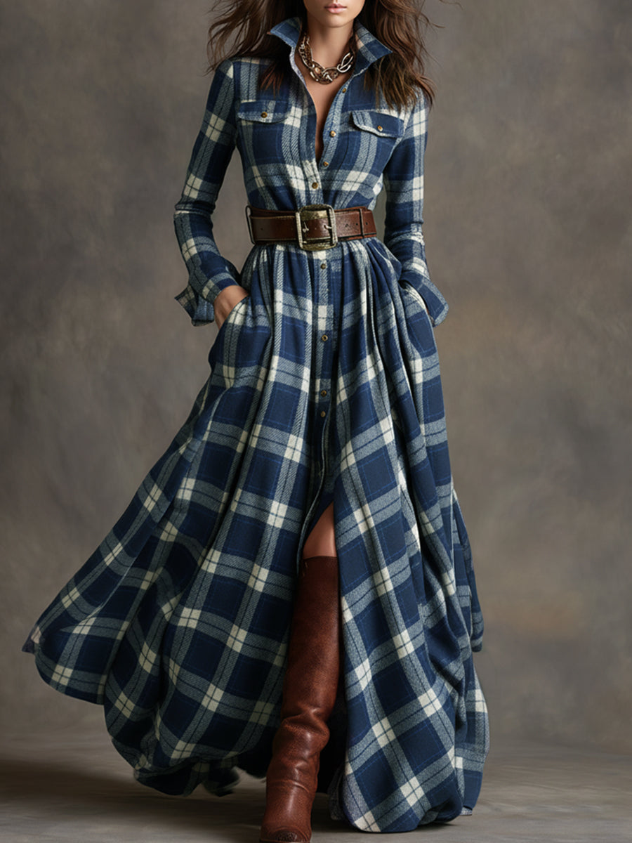 Jacqueline - Klasyczna Sukienka Koszulowa