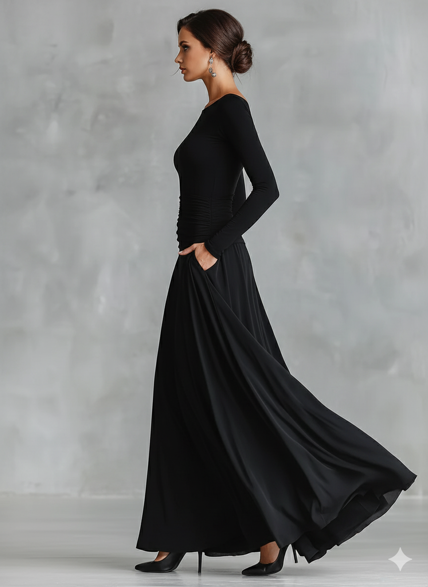 Rubi™ | Mühelose Eleganz Maxi-Kleid