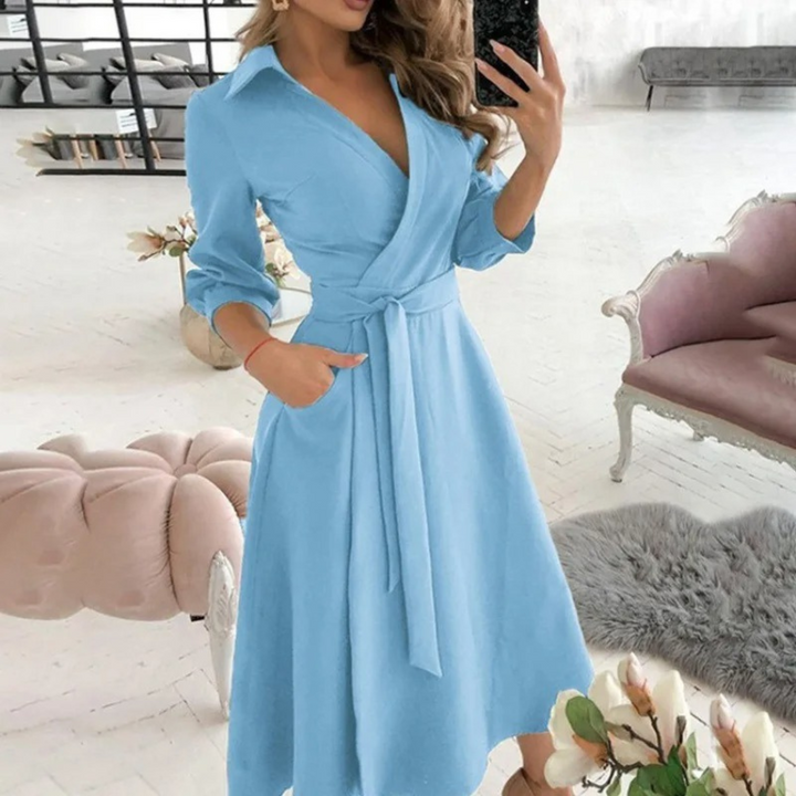 Noëlle™ | Elegante Blusenkleid