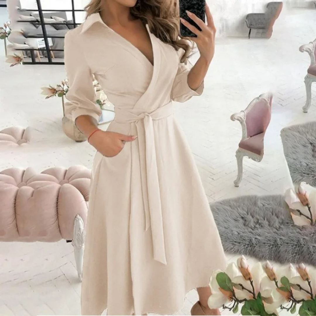 Noëlle™ | Elegante Blusenkleid