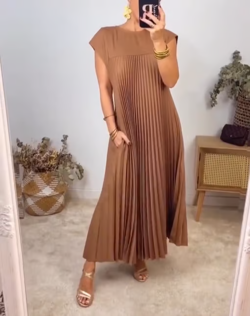 Grazia | Müheloses, elegantes Faltenkleid