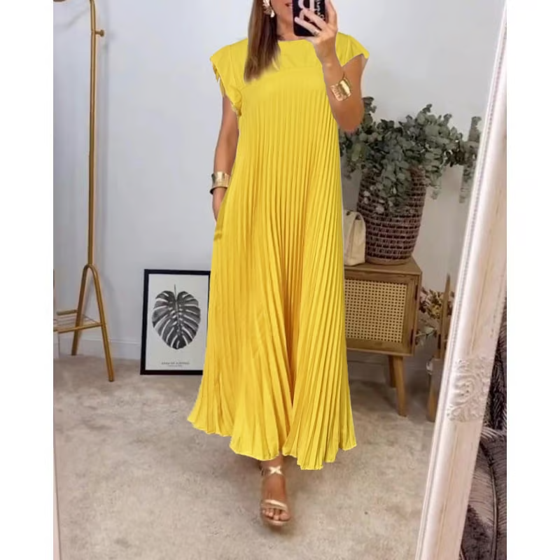 Grazia | Müheloses, elegantes Faltenkleid