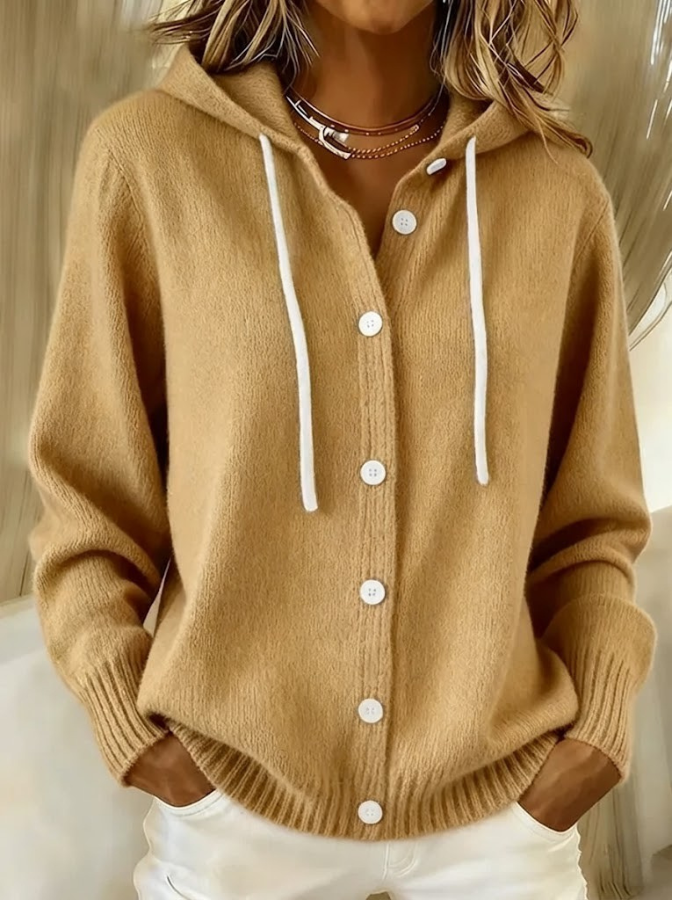 Melanie | Kuscheliger Cardigan mit Knöpfen