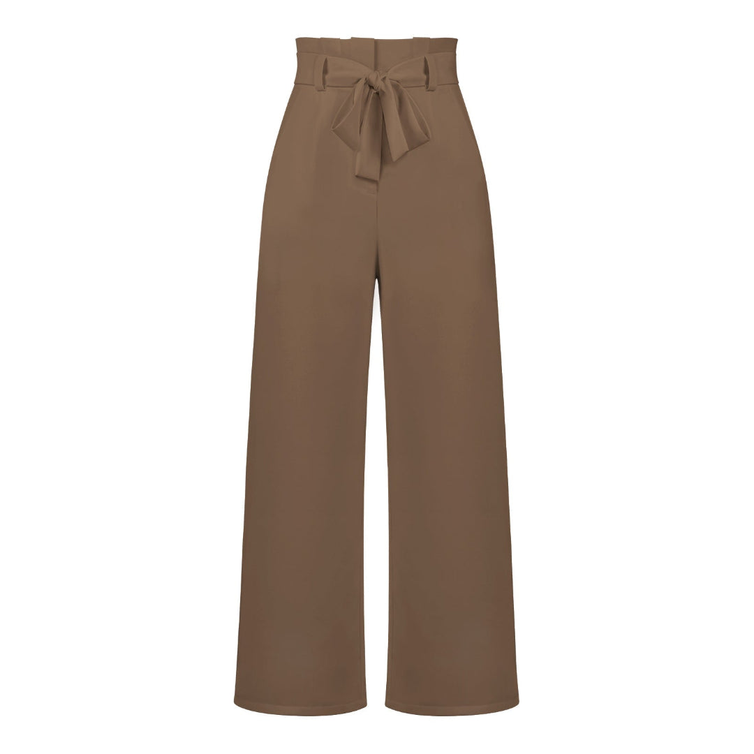 Møssa – Sofia Vide Hose mit Gürtel