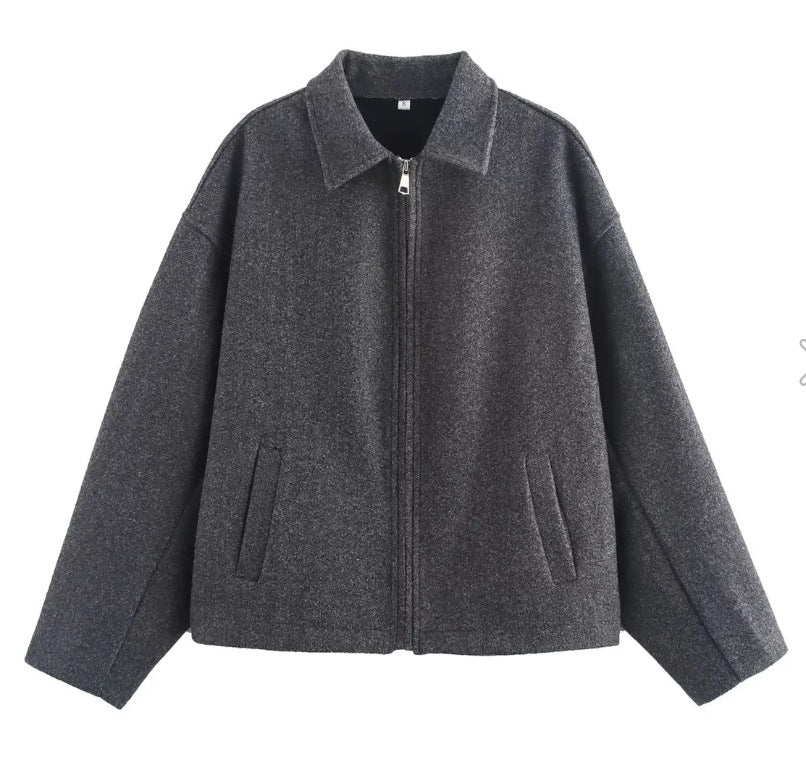 Brooke | Weiche Jacke mit Reißverschluss