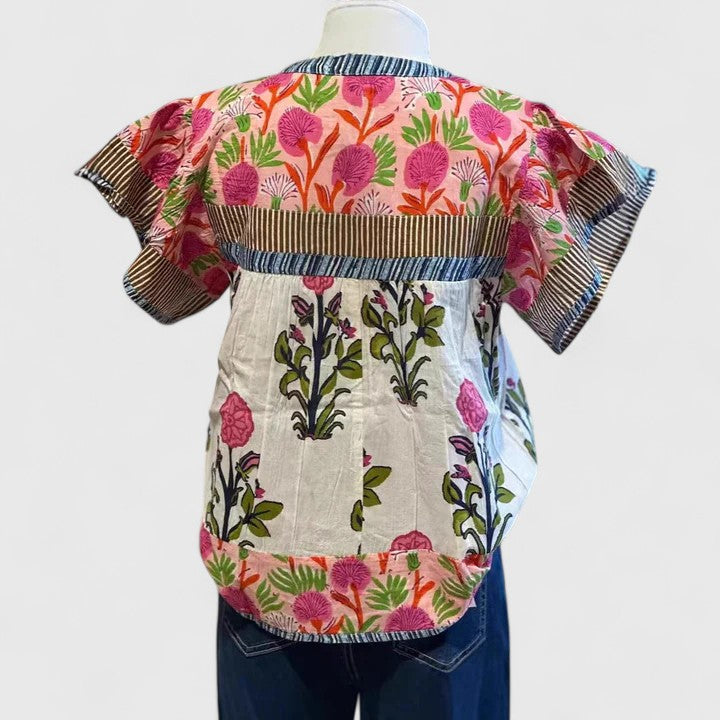 Elarion | Handwerklich inspirierte Bluse