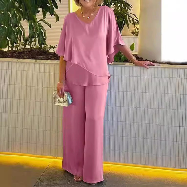 AUDREY | LOUNGE-SET MIT WEITER HOSE