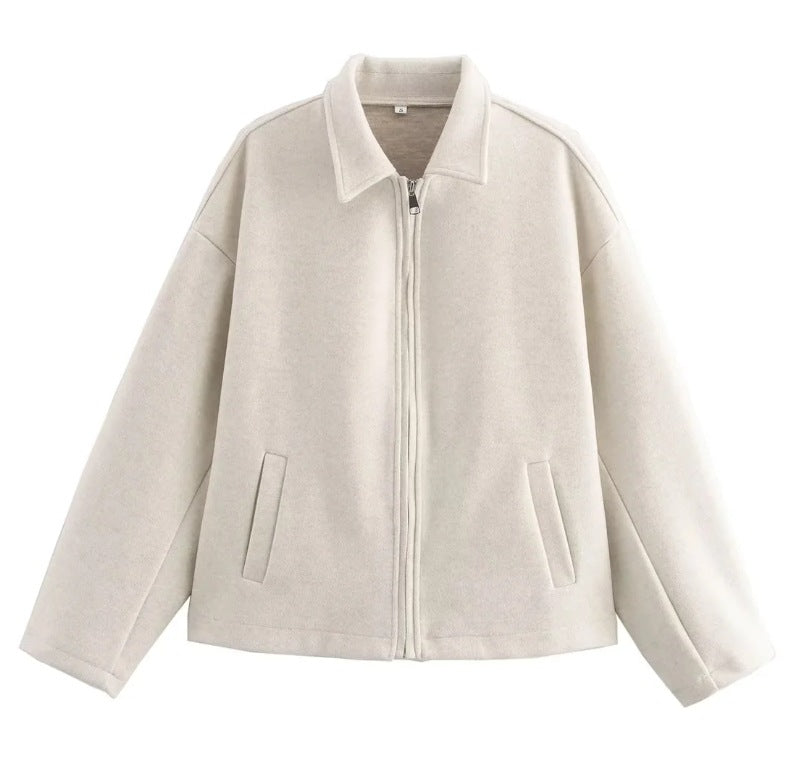 Brooke | Weiche Jacke mit Reißverschluss