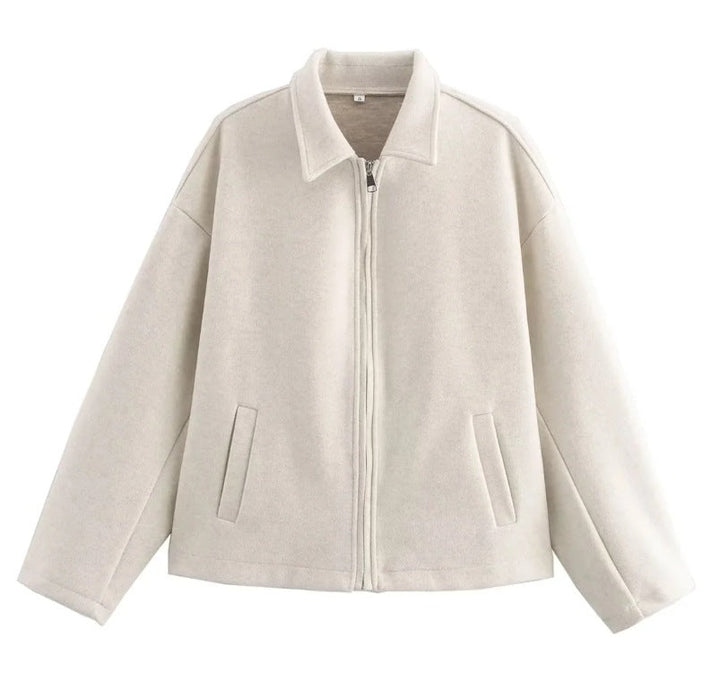 Brooke | Weiche Jacke mit Reißverschluss