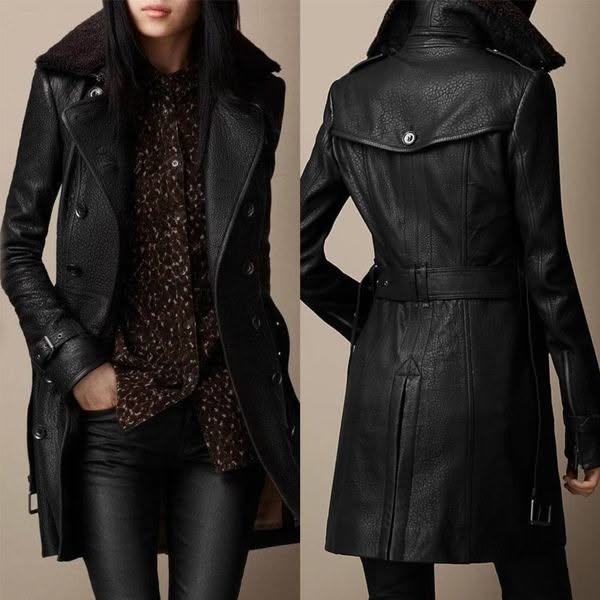 Victoria™ - Luxuriöser Ledermantel
