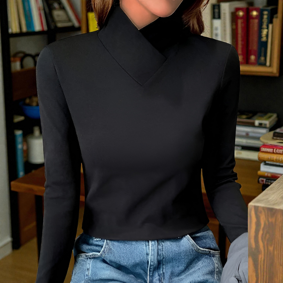STAZIA | Eleganter Rollkragenpullover