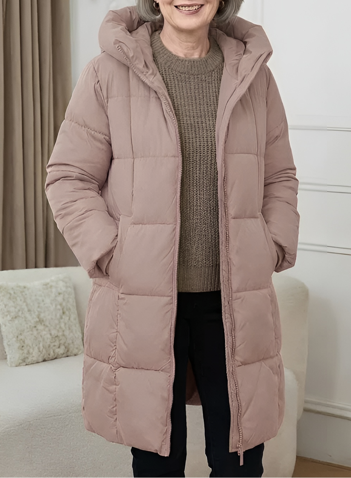Cellie™ – Stilvolle Daunenjacke mit Kapuze für den Alltagskomfort