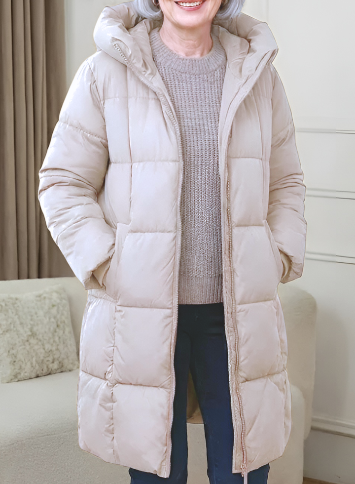 Cellie™ – Stilvolle Daunenjacke mit Kapuze für den Alltagskomfort