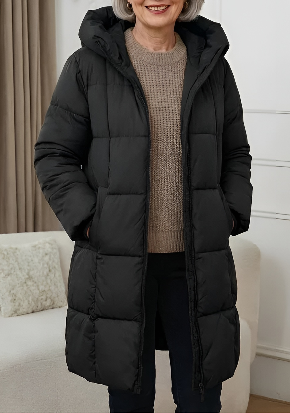 Cellie™ – Stilvolle Daunenjacke mit Kapuze für den Alltagskomfort