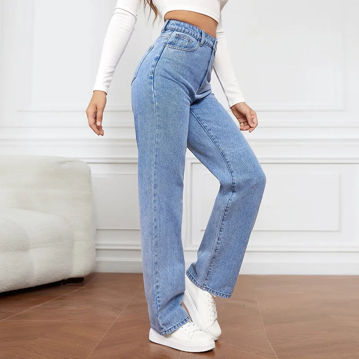 Kynava – High-Waist-Jeans, Straight Fit