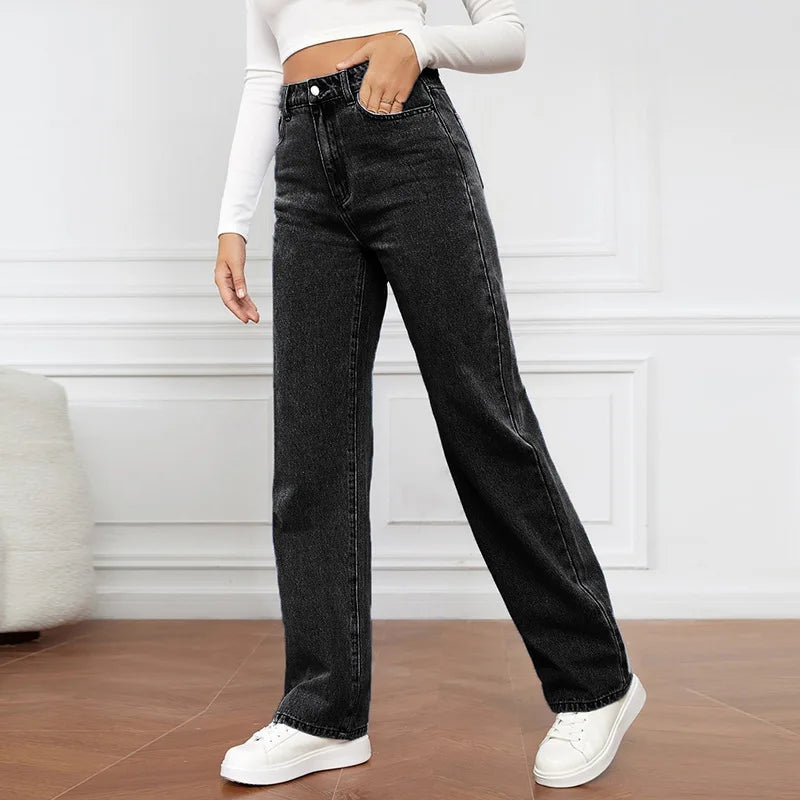 Kynava – High-Waist-Jeans, Straight Fit