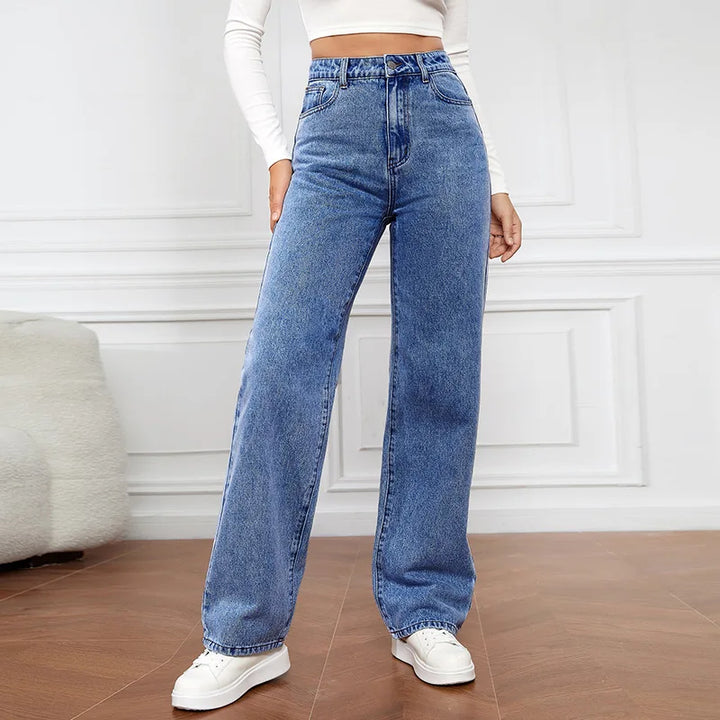 Kynava – High-Waist-Jeans, Straight Fit