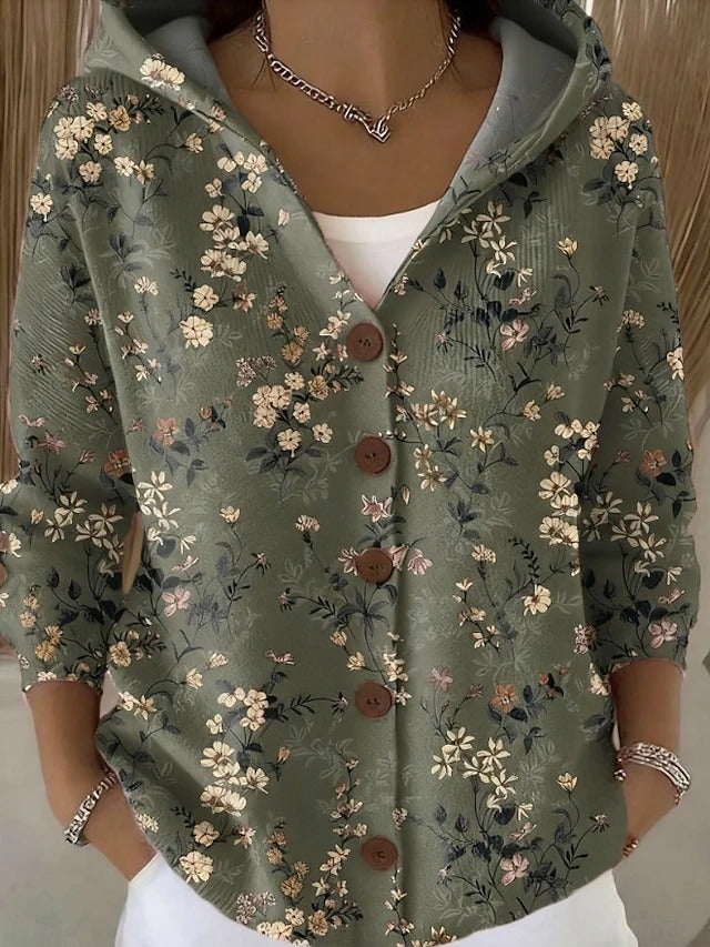 Cassidy | Künstlerischer warmer Long Cardigan