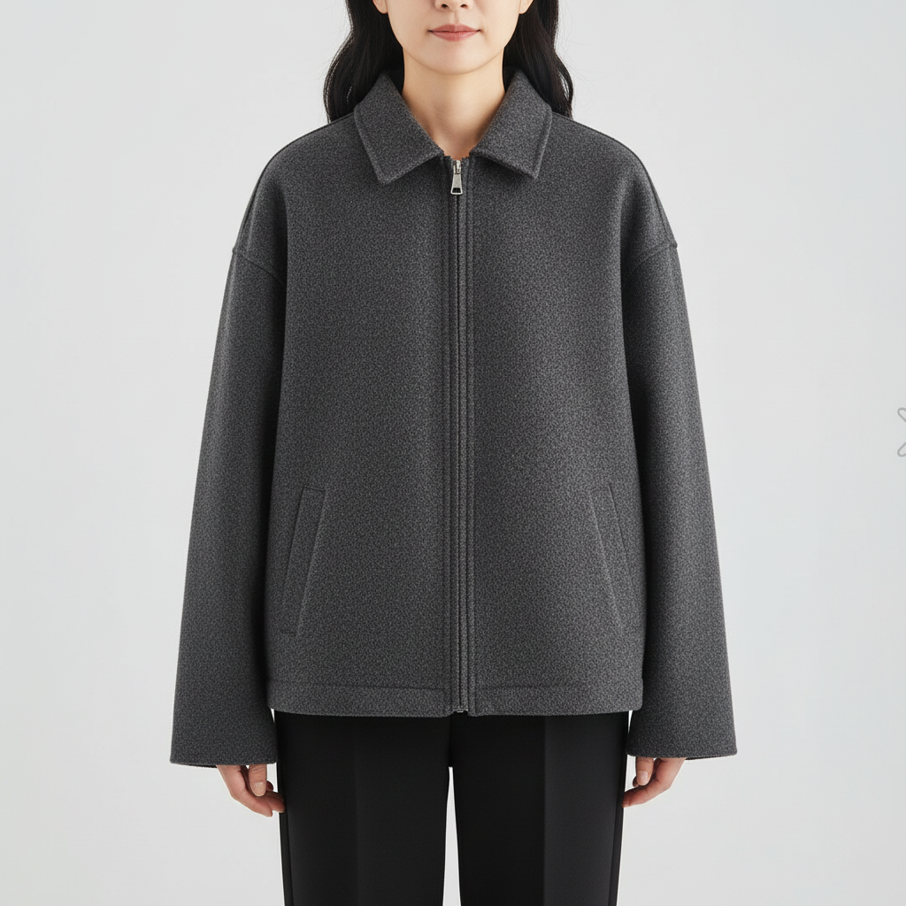 Brooke | Weiche Jacke mit Reißverschluss