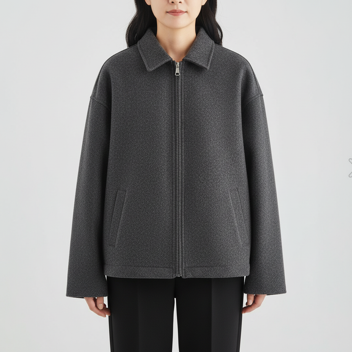 Brooke | Weiche Jacke mit Reißverschluss