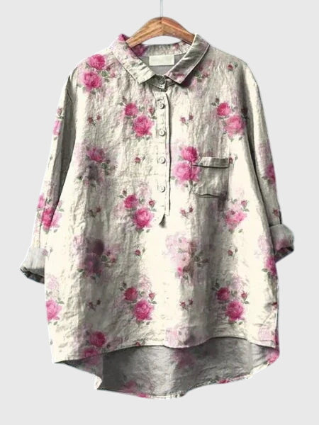 Valeria | Bluse mit Blumenmuster