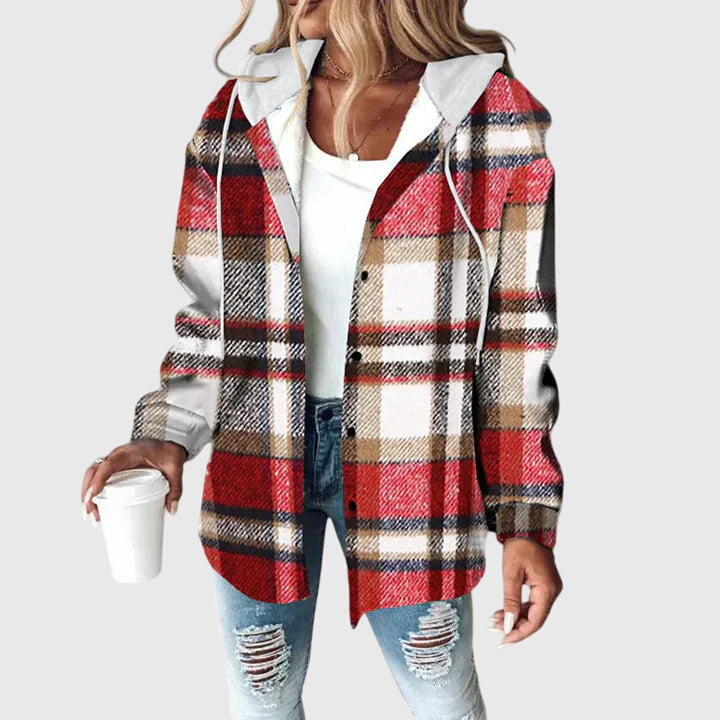 Martina™ | Damen-Mesh-Jacke mit Knöpfen