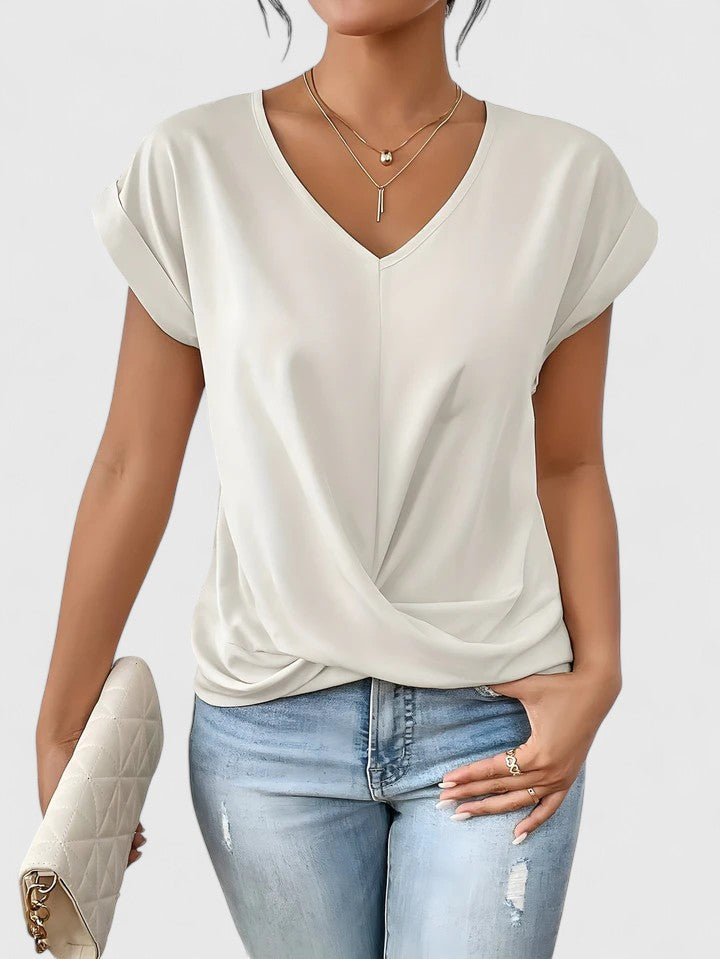 Mahrianne | Bequeme Bluse mit V-Ausschnitt