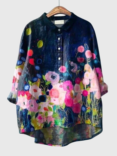 Valeria | Bluse mit Blumenmuster