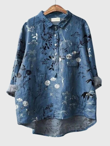 Valeria | Bluse mit Blumenmuster