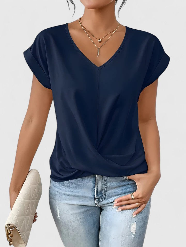 Mahrianne | Bequeme Bluse mit V-Ausschnitt