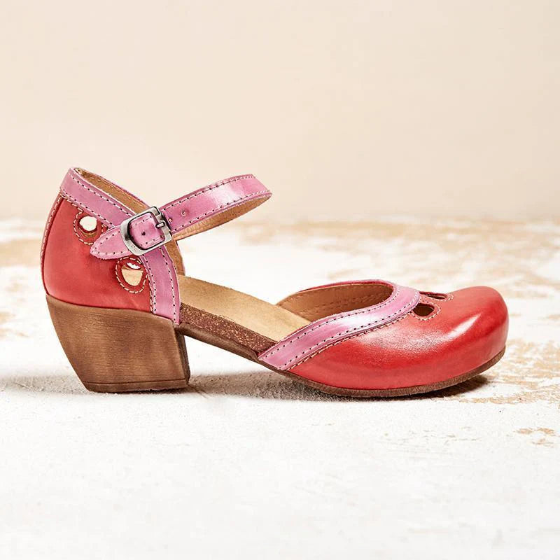 CELDA – BEQUEME SANDALEN MIT NIEDRIGEM ABSATZ