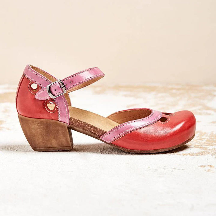 CELDA – BEQUEME SANDALEN MIT NIEDRIGEM ABSATZ