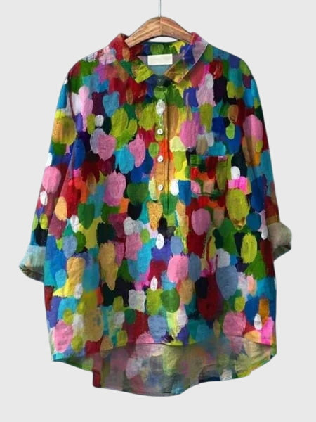 Valeria | Bluse mit Blumenmuster