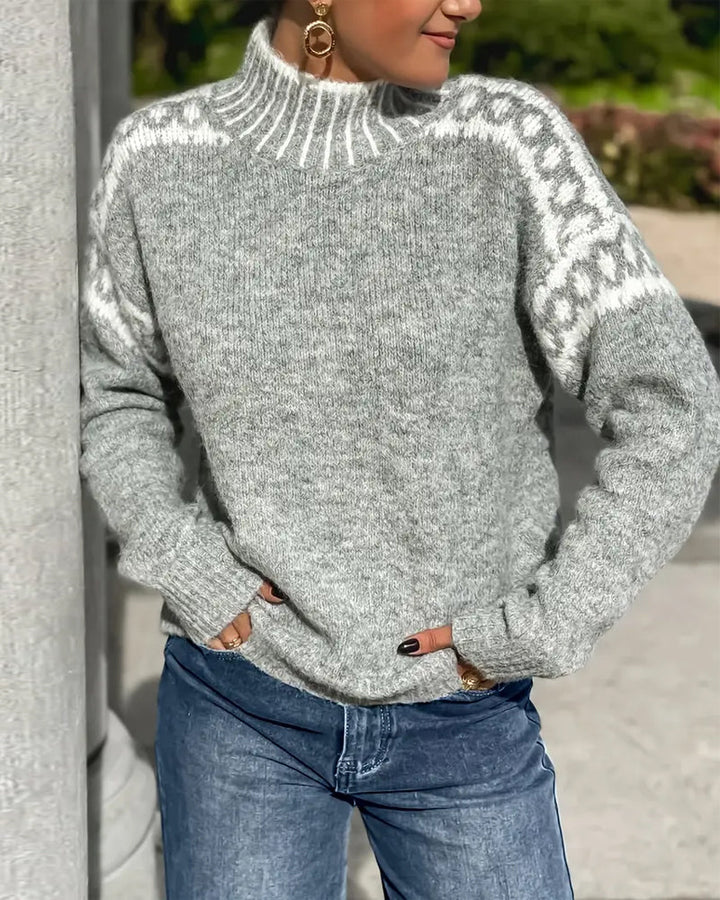 Livia – Gestrickter Pullover