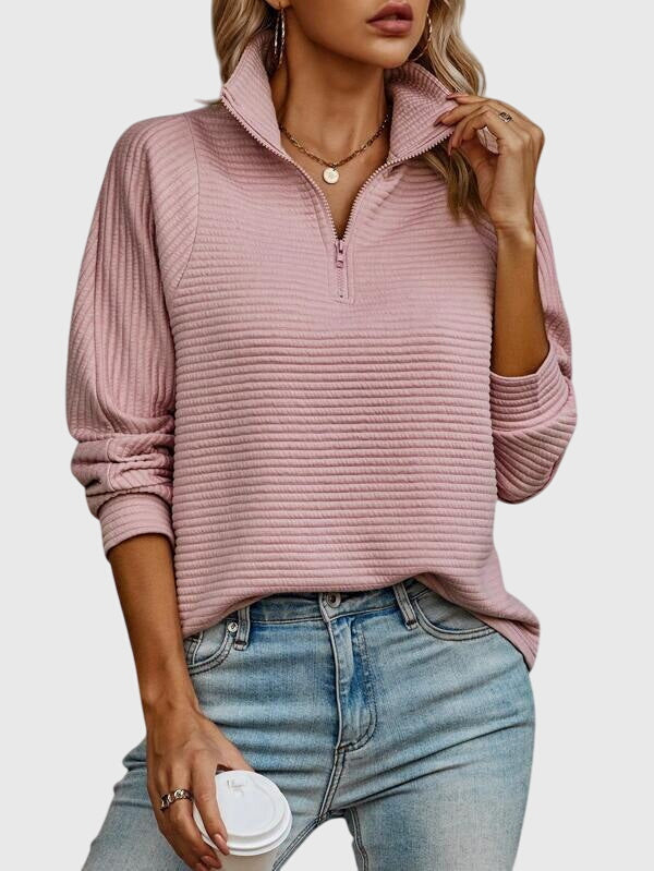 Abigail™ | Elegancki Sweter z Zamkiem