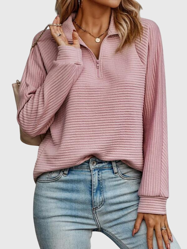 Abigail™ | Elegancki Sweter z Zamkiem