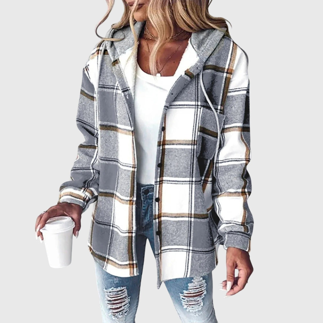 Martina™ | Damen-Mesh-Jacke mit Knöpfen