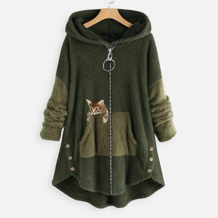 Vanda | Warme und weiche Jacke, kuschelig wie ein Teddybär
